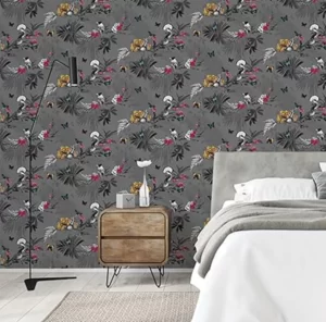 Wink Decor Mystical Forest Grey Multi Wallpaper | 50″ sqft.