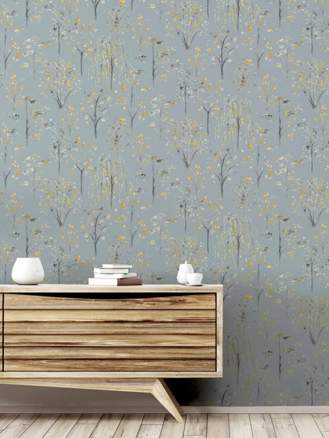 Wink Decor Watercolour Tree Wallpaper | 50″ sqft.