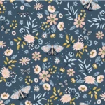 WinkDecor Blue Butterfly Wallpaper | 50″ sqft. - Image 2