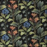 WinkDecor Oliana Floral - Charcoal Wallpaper | 50″sqft - Image 2