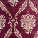 Winkdecor Red Traditional texture Wallpaper | 50'sqft - Image 2