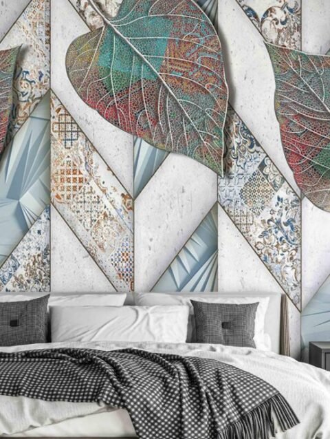 3D Luxury Peepal Wallpaper For Wall