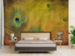 Beautiful Peacock Feather WallPaper For Wall