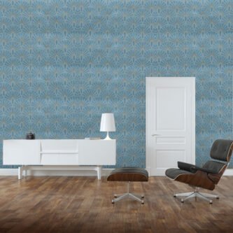 3D Geomatrical Wallpaper For Bedroom Wall | 50'sqft