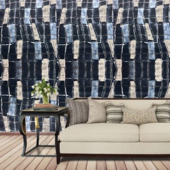 3D Texture Wallpaper For Living Room Wall | 50'sqft