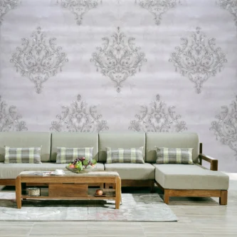 Modern Dmask Design Wallpaper For Home Wall | 50'sqft