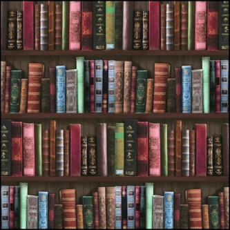 Papel De Parede Biblioteca Wallpaper For Home Wall - Image 2