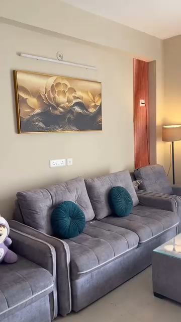 Accent Wall : Upgrade your Living room with our stylish Wallpaper

