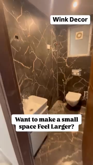 Make your small space feel Larger 😍
