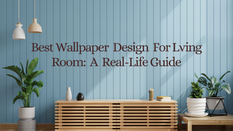 Wallpaper design for living room