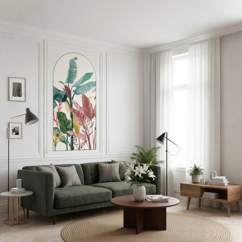 Colourful Arch Design Wall Sticker - Image 2