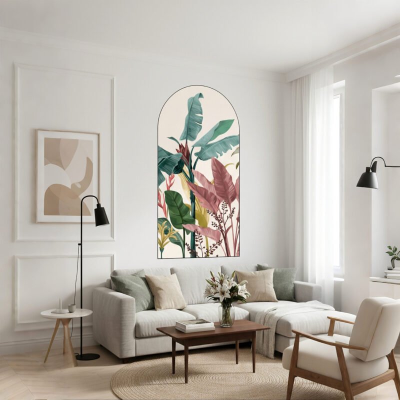 Colourful Arch Design Wall Sticker
