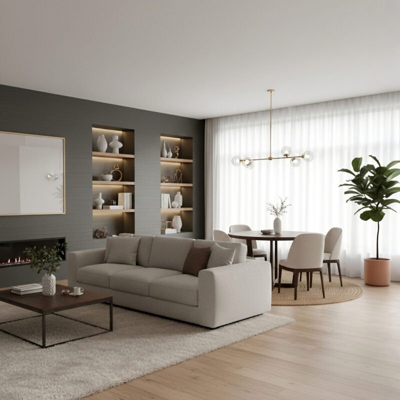 Luxury Velvet Wallpaper For Wall - Image 2