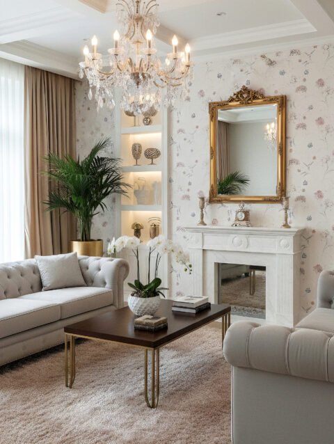 Floral Design Wallpaper