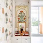 Traditional Wallpaper for Pooja Room