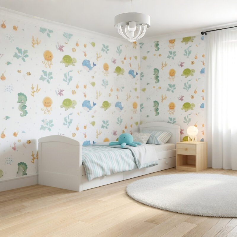 Sea Life Kids Wall Sticker - Image 3