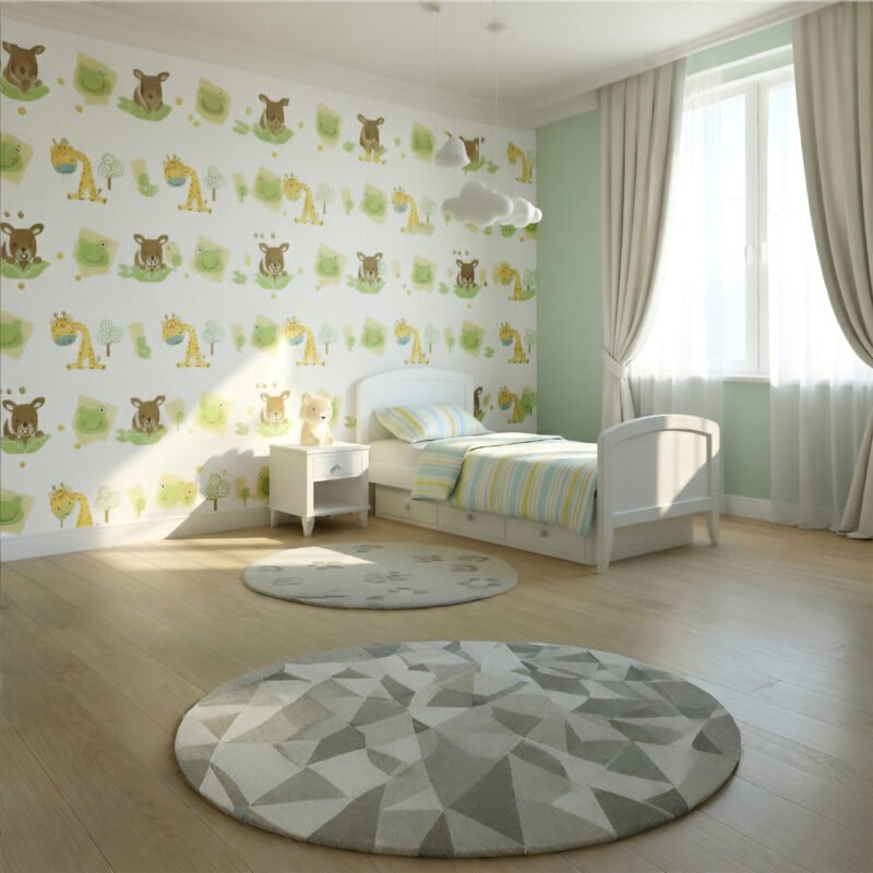 Small Colorful Kids Wallpaper