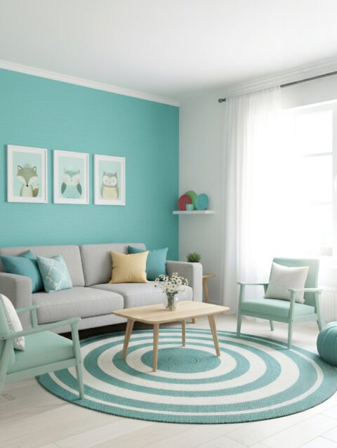Aqua Breeze Wallpaper For Wall