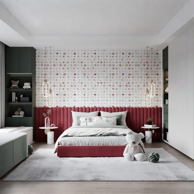 Colourful Self Adhessive Floral Wallpaper For Walls - Image 2