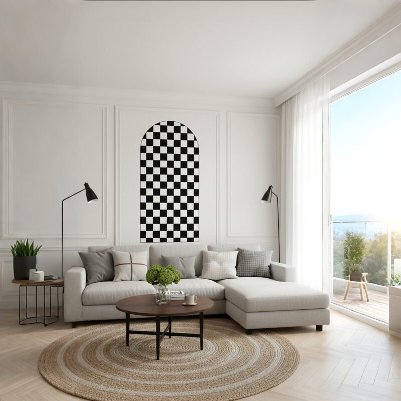 Chess Design Wall Sticker