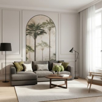 Palm Tree Design Wall Sticker