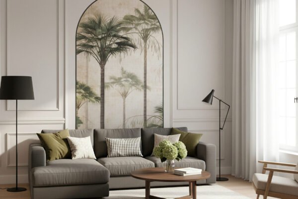 Palm Tree Design Wall Sticker